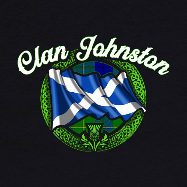 Scottish Flag Clan Johnston by Celtic Folk